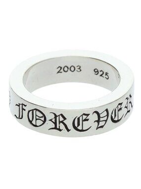 Chrome Hearts mm Spacer Forever Silver Ring
